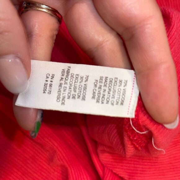 Free People Embroidered & Embellished Magenta Pink Swing Tunic Tank - Picture 12 of 13